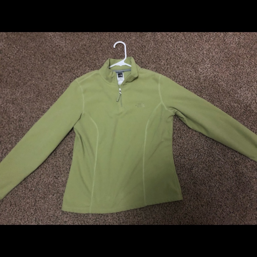 North Face fleece pullovers, women's Medium